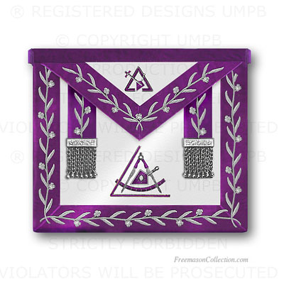Cryptic Masons - Royal and Select Master Apron - PIM