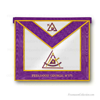 Cryptic Masons - Royal and Select Master Apron - PIM
