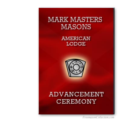 Mark Master Ceremony. Masonic ritual.