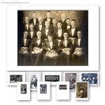 Portraits of Masons. Series 2. Vintage Pictures.. Freemasonry