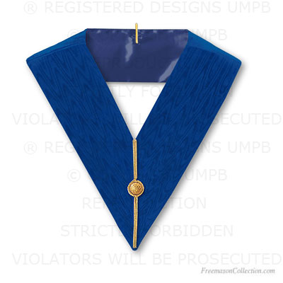 Grand Lodge Collar - Undress - Moire 